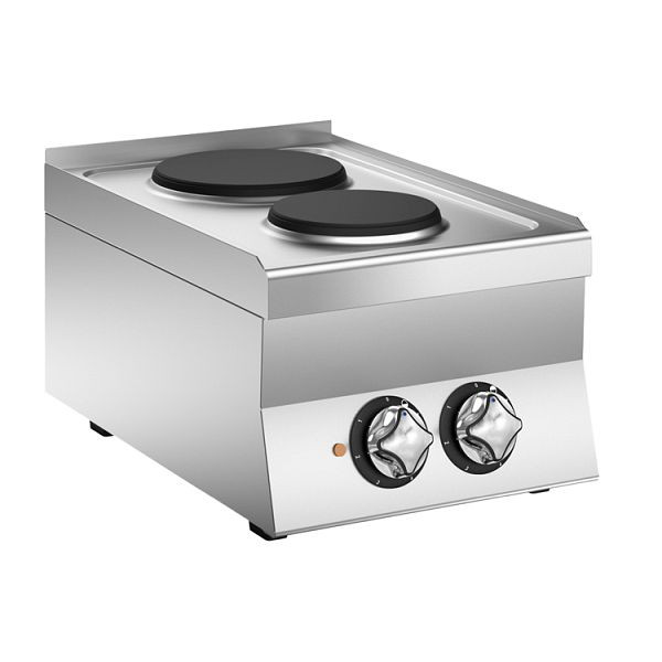 Mareno M1-600 Elektroherd mit 2 Kochplatten, 40cm, Voltage / Leistungsaufnahme: 400V / 5,2kW, 161.015