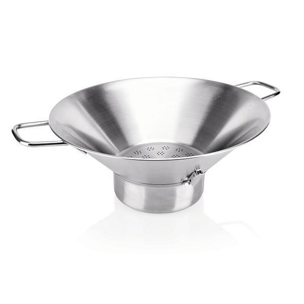 WAS Pommes Frites Seiher, Durchmesser 40 cm, Chromnickelstahl, 2007400