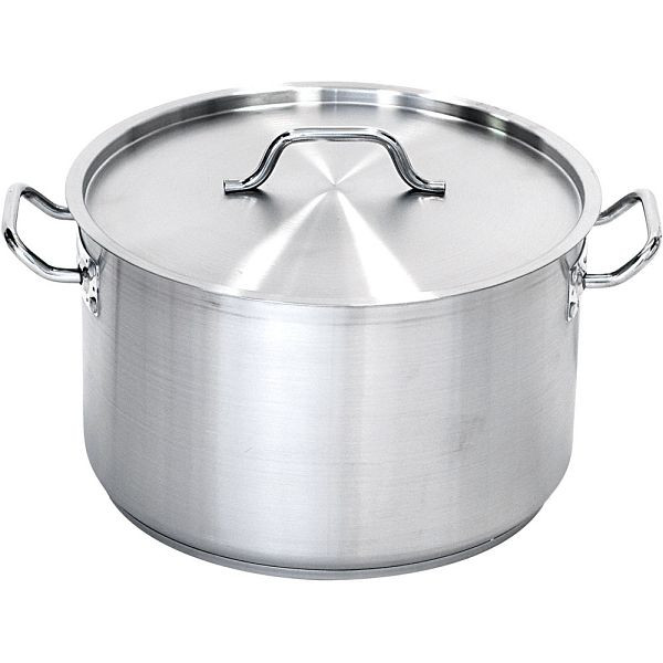 Stalgast Suppentopf mittelhohe Form, mit Deckel, Ø 280 mm, Höhe 180 mm, 11,1 Liter, KG0102280