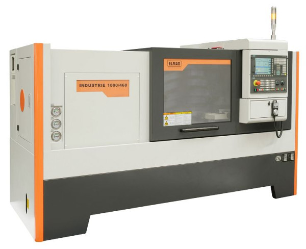 ELMAG CNC Drehmaschine, INDUSTRIE 1000/460inkl. Hydraulik-Drehfutter und Hydraulik-ReitstockSteuerung Siemens 828D inkl. Shopturn, 88181