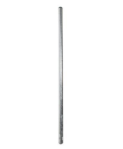 DENIOS Rohrpfosten, feuerverzinkt, für Verkehrsspiegel SE / VS, 3900 mm Höhe, 129670