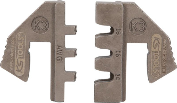 KS Tools Crimp-Einsatz für DEUTSCH DT, Ø 1,0/1,5/2,5 mm², 115.1438