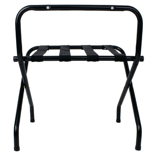 Bolero Gepäckablage Stahl schwarz, 650 x 500 x 620 mm, GR397