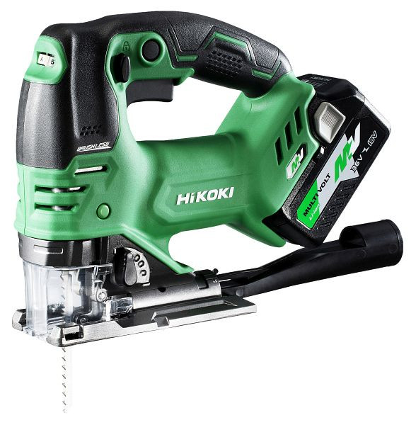 HiKOKI 36V Akku Stichsäge (Brushless) (Bügelgriff), 2 x 2.5 Ah 160 mm Schnitttiefe, CJ36DA (2.5) (HSC III) (Brushless), CJ36DAWRZ