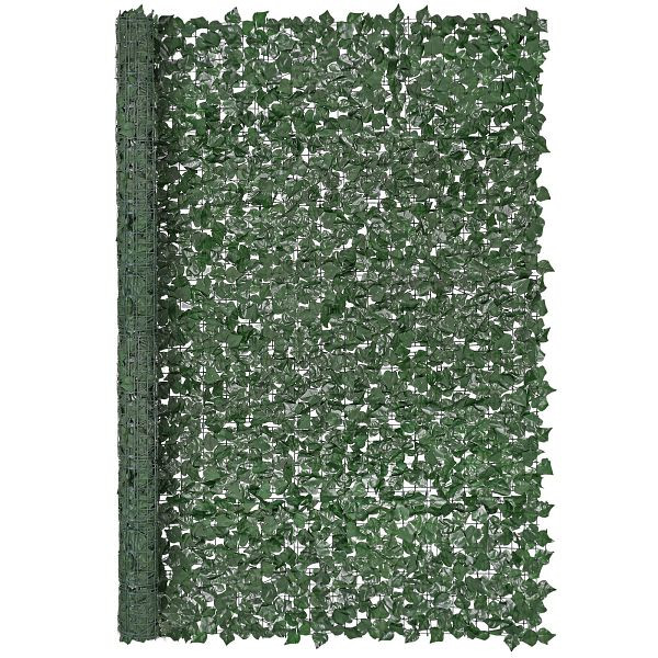 VEVOR Sichtschutzzaun aus Efeu, 2440 x 1830 mm, künstliche Pflanzenwand, mit verstärkter Verbindung, mit Weinblättern, WLSRZZWQ1J96DMACJV0