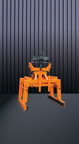 Eichinger Paketzange 1563.3, Öffnungsweite 600 - 1200 mm, Backenlänge 1250 mm, Tragfähigkeit 2000 kg, 15630300000000