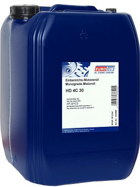 Eurolub HD 4C SAE 30 Rasenmäheröl, VE: 20 L, 333020
