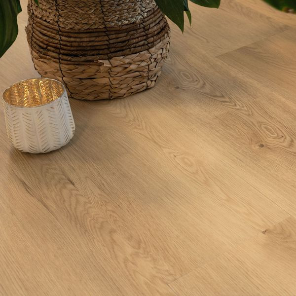 HOME DELUXE Klick-Vinylboden mit Trittschall LOMEA Eiche Beige, VE: 1 m², 73994
