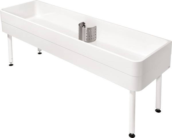 KWC Werkraumbecken, Sirius, Miranit, 2000x800x600 mm, Unterbau, 2000102724