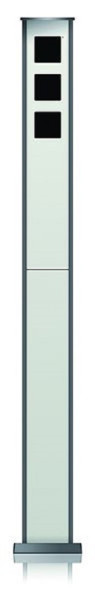 TCS Kommunikationssäule, unbestückt für 3 AMI-Module, freistehend 1,70 m Höhe, K33AS