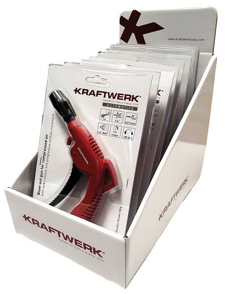 Kraftwerk Display mit Turbo-Power-Luftblaspistole, 10-tlg, 901.401.000
