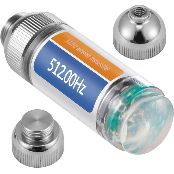 VEVOR 512HZ Sonde 8/5" und 1/4-20" Anschlüsse Starrer, zum Auffinden und Erkennen kleiner Abwasserkanäle und Rohrleitungen, Silber, GDKSYWWW512HZZDWEV0