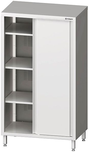 Stalgast Hochschrank mit Schiebetüren, 1000x500x1800 mm, verschweißt, VHK10509