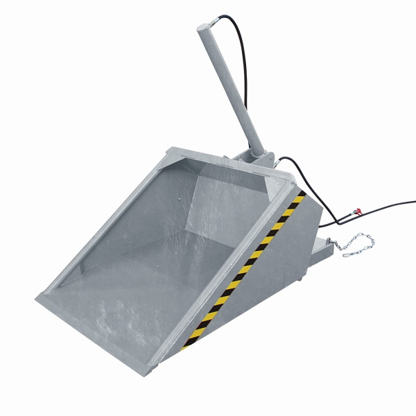 Eichinger Industrie Schaufel mit hydraulischer Kippvorrichtung, 1000 kg, 1000 Liter, feuerverzinkt, 20611200002000