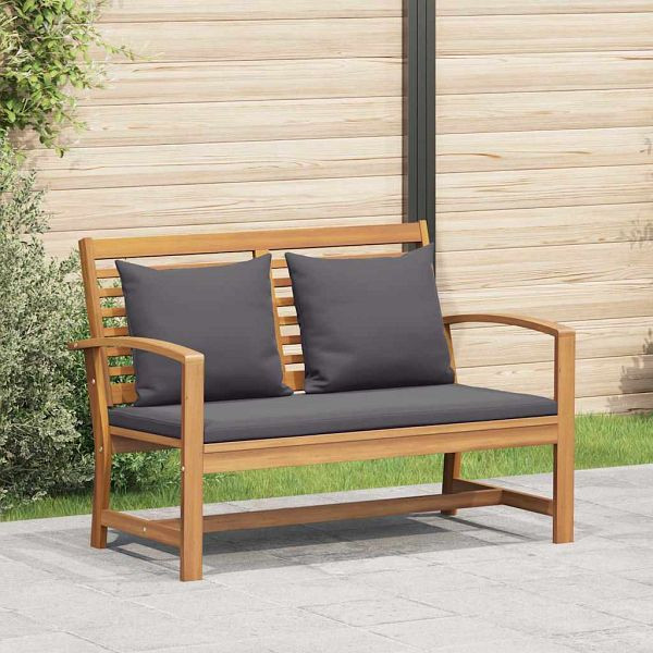 vidaXL Garten-Sofa-Set 2-teilig Natur Teak-Massivholz, 42006409