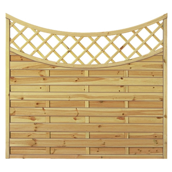 T&J Maxi-Doppelbogen-2 180 x 160/140 cm, Rahmen 45/45 mm, kdi grün, Lamellen geriffelt & geschraubt, 12102