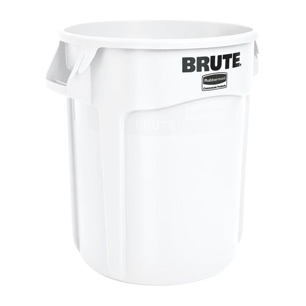 Rubbermaid BRUTE Abfalleimer weiß 75,7L, Deckel separat erhältlich, L652
