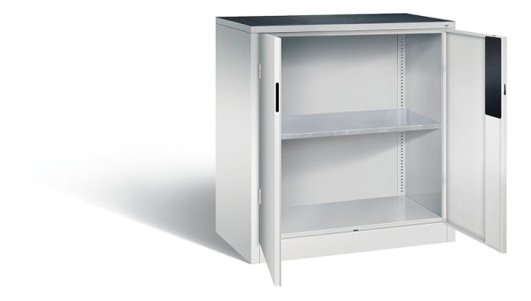 C+P Werkzeugschrank Acurado, H1000xB930xT500mm, Farbe: Lichtgrau, Muldengriff, 8821-052 S10264