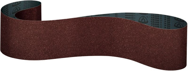Klingspor CS 326 Y Schleifbänder mit Gewebeunterlage, 150 x 2500 mm Korn 80 F4G, VE: 10 Stück, 316029