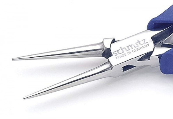 Schmitz Zangen Rundzange 155mm lange Greif- Backen mit Verzahnung, 4432HS22