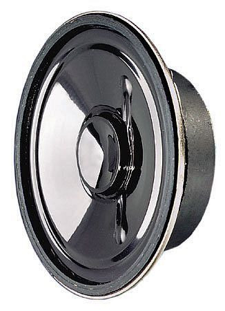 Visaton Kleinlautsprecher mit Kunststoffmembran und Metallkorb K 50 - 50 Ohm, 2899