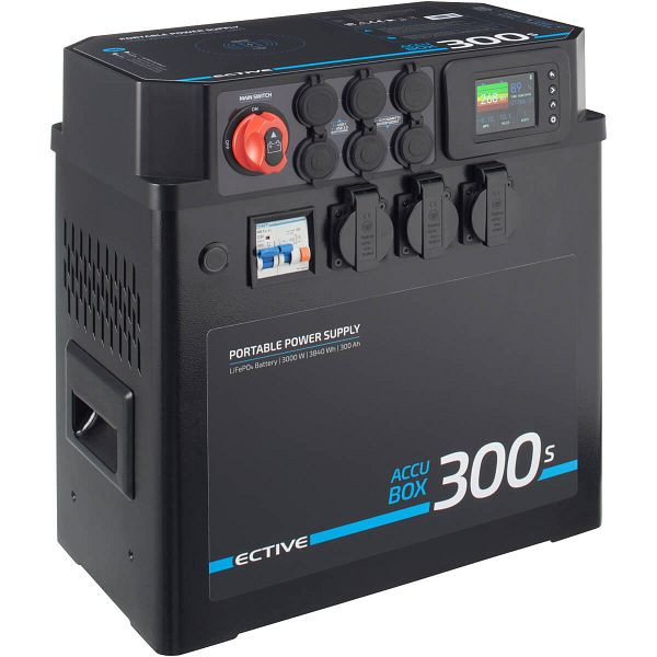 ECTIVE AccuBox 300S 3000W 3840Wh LiFePO4 Powerstation, TN5649