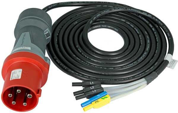 Gossen Metrawatt Adapterkabel mit CEE Stecker 5-polig-63, Z570D