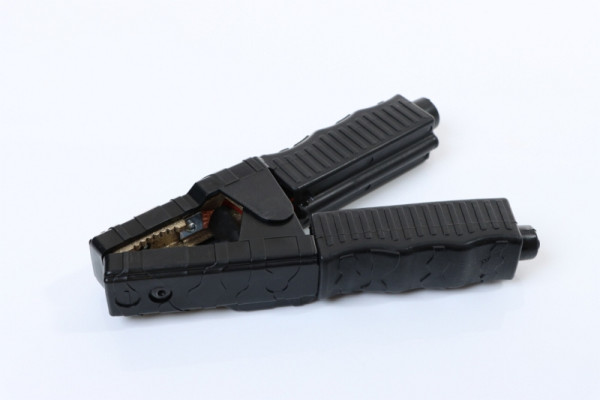 ELMAG Polklemme (schwarz -) - vollisoliert - mit LED, 1000 A, L= 195 mm, 57073