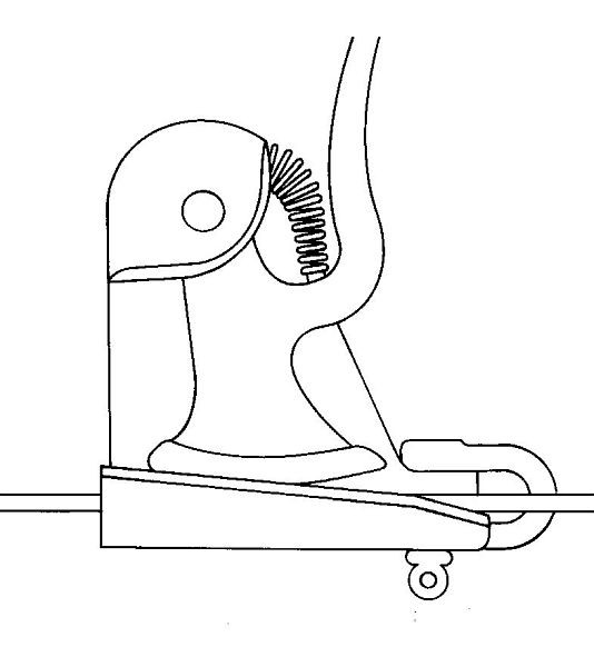 Tractel Konfektionierung Spitze, Haken 6,5 mm für Jockey Seil 6,5 mm, 186009