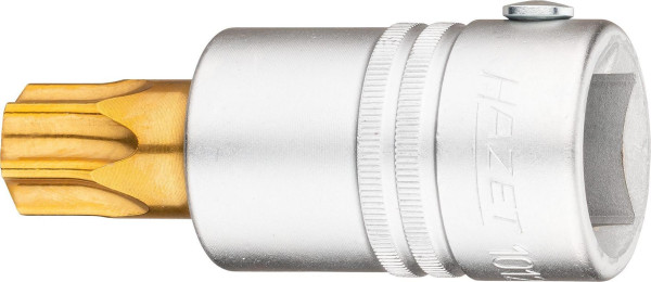 Hazet Schraubendreher-Steckschlüsseleinsatz TORX®, Vierkant hohl 20 mm (3/4 Zoll), Innen TORX® Profil, T80, 1012-T80