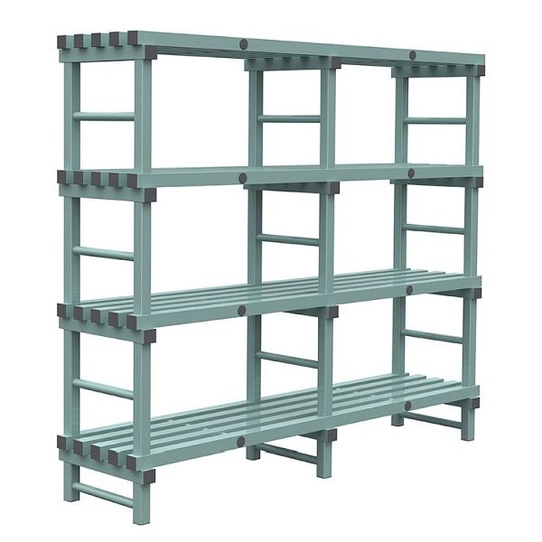 REA Euro-Regal 2000x500x1750mm, 4 Ständer mit 450mm Abstand, 308.154