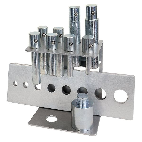 Airpress Druckzapfensatz für Hydraulikpresse 10 & 20 t, 10-teilig, 79345