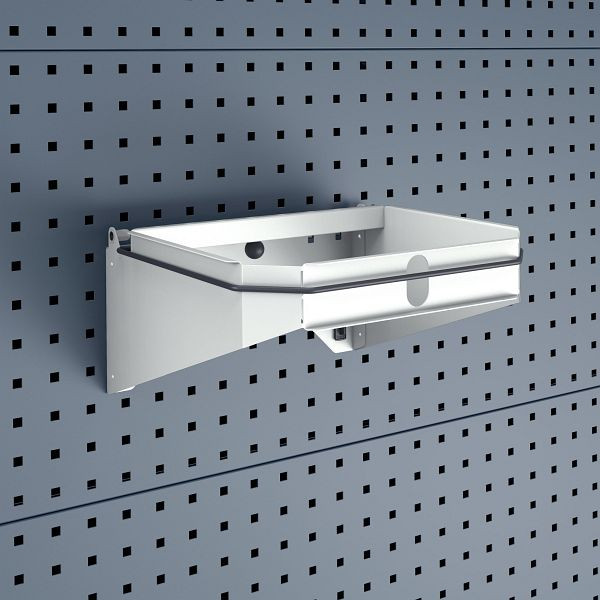 bott perfo Müllsackhalter ohne Deckel, 60-120 Liter, BxTxH: 350x340x175mm, RAL 7035, 14022058.16