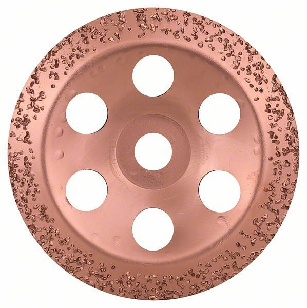 Bosch Hartmetalltopfscheibe, 180 x 22,23 mm, grob, schräg, 2608600367