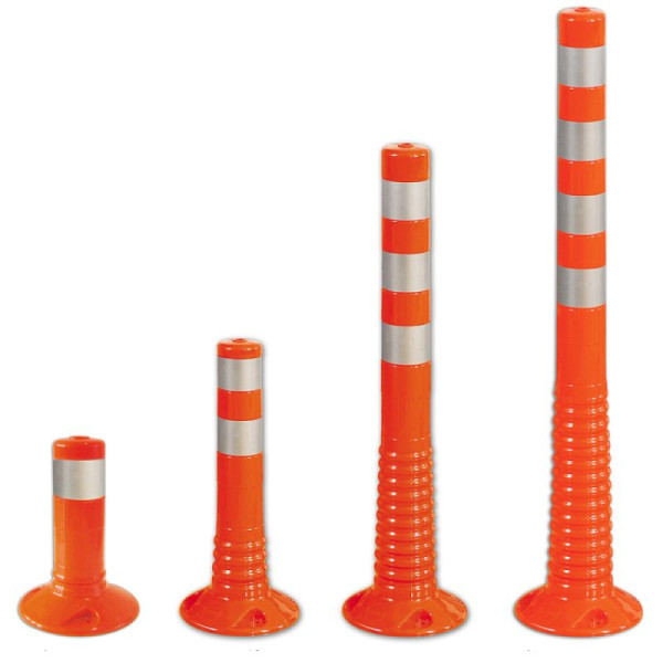 Stein HGS Absperrpfosten -Elasto Orange-, überfahrbar, 450 mm, 10060