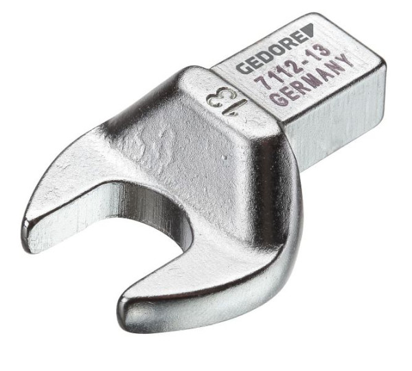 GEDORE Einsteckmaulschlüssel SE, mit Stift-Sicherung, 9x12, 7 mm, 7688390