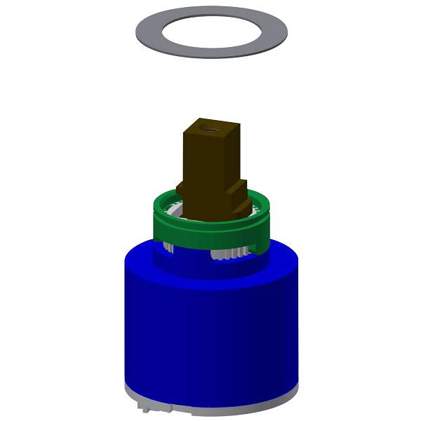 KWC Keramikkartusche, RoKera, 2000104448, 7612982064562