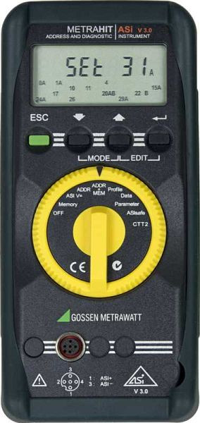 Gossen Metrawatt ASi-Bustester - Diagnose- und Adressiertool, ASi-Version 3.0, M235J