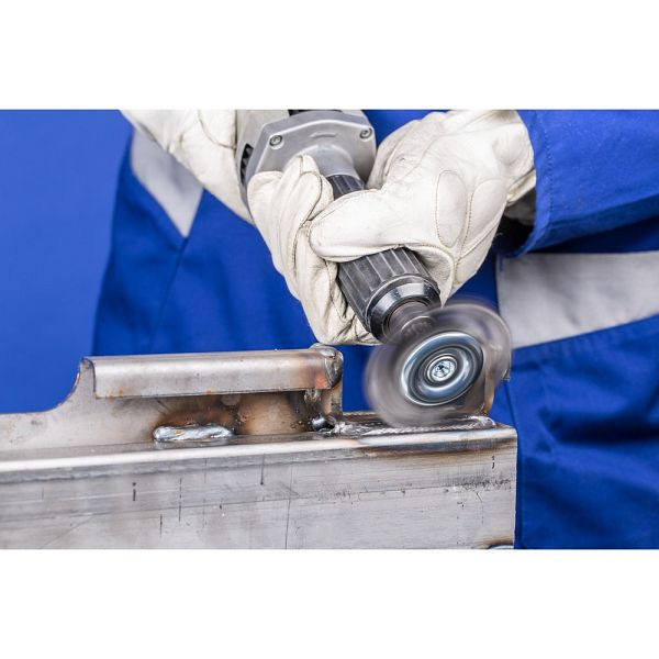 Pferd Rundbürste mit Schaft, gezopft RBG 10012/6 ST 0,35, VE: 10 Stück, 43108001