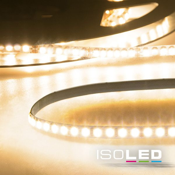 ISOLED LED CRI927 MICRO Linear Flexband, 24V DC, 10W, IP20, 2700K, 5m Rolle, 240 LED/m, 113457