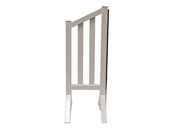 Growi Fangständer aus Aluminium, Farbe: weiß, Maße: 1550 Höhe x 620 Breite mm, 10093220