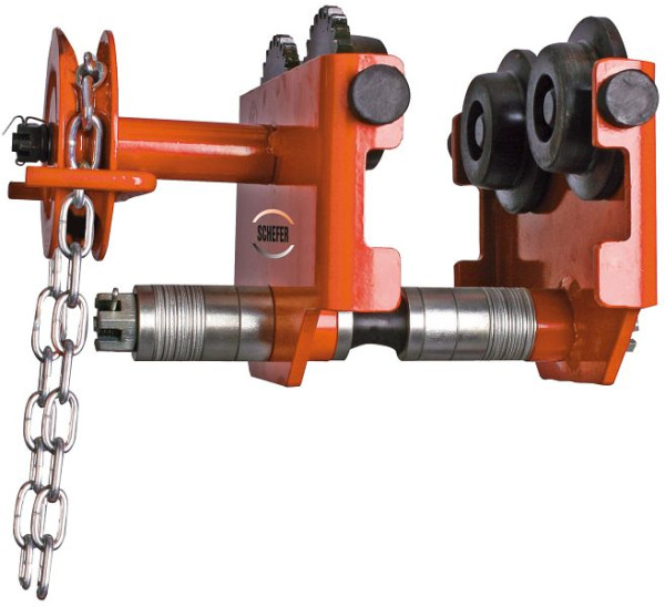 Schefer Laufkatze mit Haspelfahrwerk LKH Premium Laufbahnhöhe 3 m, 2 t, 2012020LKH20