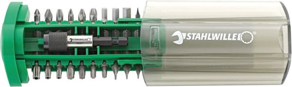 STAHLWILLE 6,3 mm (1/4") Bit-Box Nr.1202 21-teilig, 96080110