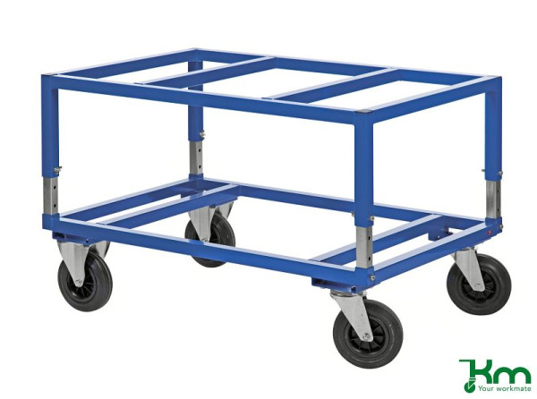 Kongamek Palettenwagen 1200x1000x655 mm, blau, KM222-FIN-B