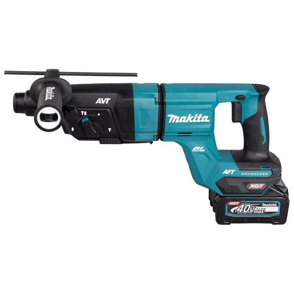Makita Akku-Kombihammer SDS+ 40 V max., 3,0 J, 2 Akkus + Ladegerät im Transportkoffer, HR007GM201