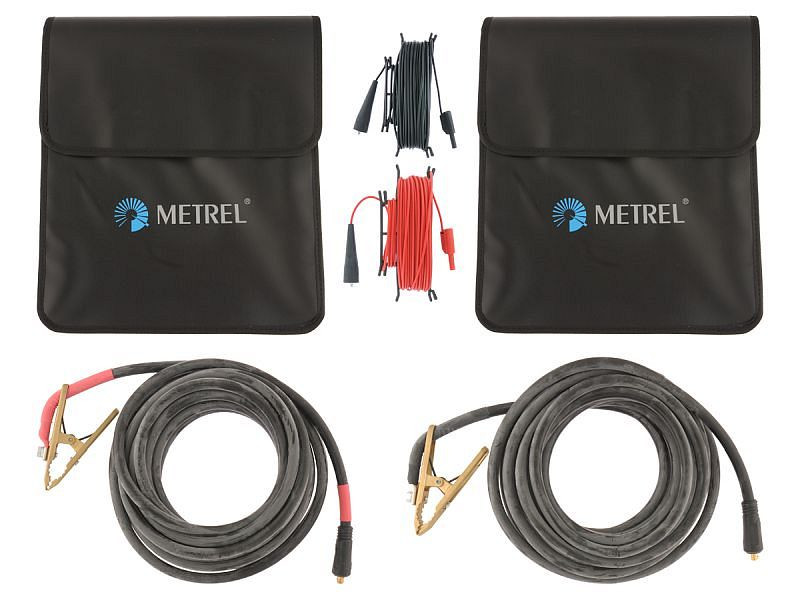 Metrel Prüfleitung mit Krokoklemme, 10 m, 50 mm², 2 Stück, S 2052