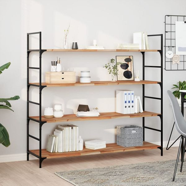 vidaXL Schweberegale 2 Stück 120x40x2 cm Massivholz Akazie Ölbehandelt, 3279564
