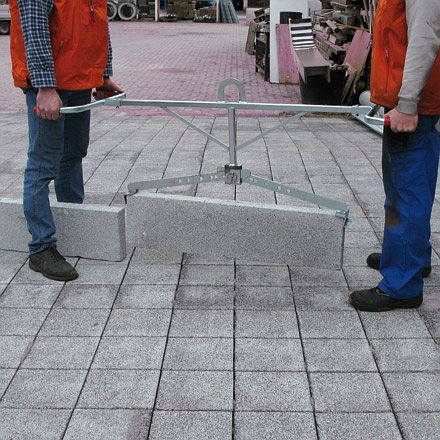 Eichinger Versetzzange 1541.1, Öffnungsweite 500 - 1050 mm, Backenlänge 100 mm, lackiert, Tragfähigkeit 100 kg, 15410100000000