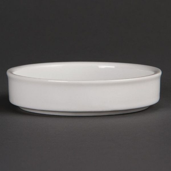 Olympia Whiteware stapelbare runde Schalen 10cm, VE: 6 Stück, DK827