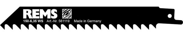 REMS Sägeblatt 150-6,35, VE: 5 Stück, 561119 R05, 4039976115841